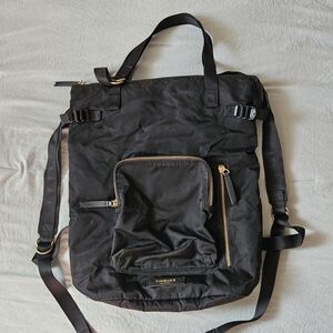Timbuk2 Black and Gold Backpack Tote